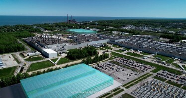 Ohio Assembly Plant expansion render